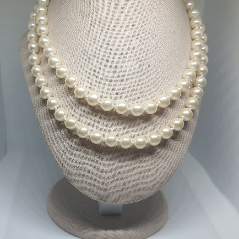 Erwin Pearl, 2 strand Pearl Necklace